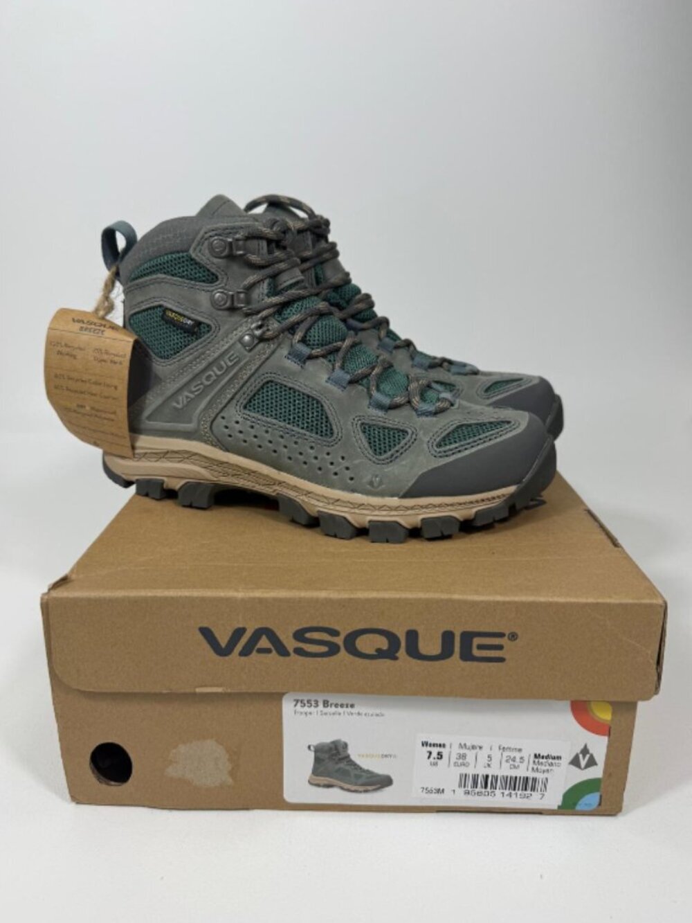 Vasque Breeze Women's Hiking Boots, Trooper, Size 7.5